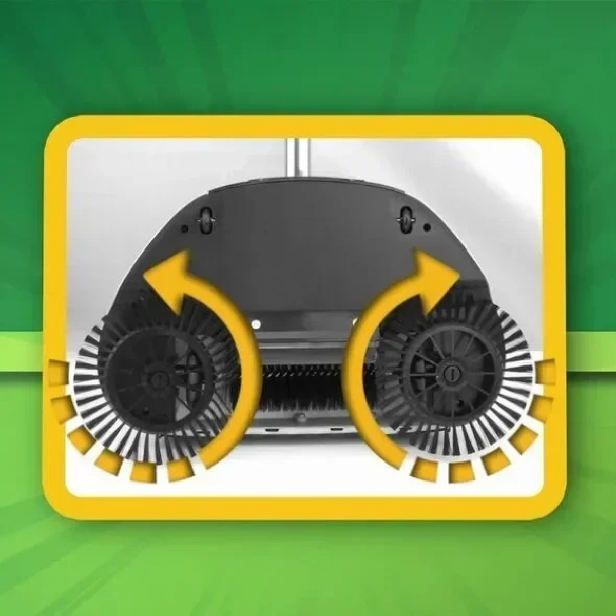 Περιστρεφόμενη Σκούπα Sweep Drag All-In-One για όλα τα πατώματα Μωβ Χρώμα