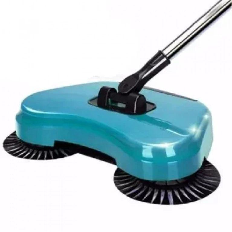 Περιστρεφόμενη Σκούπα Sweep Drag All-In-One για όλα τα πατώματα Γαλάζιο Χρώμα