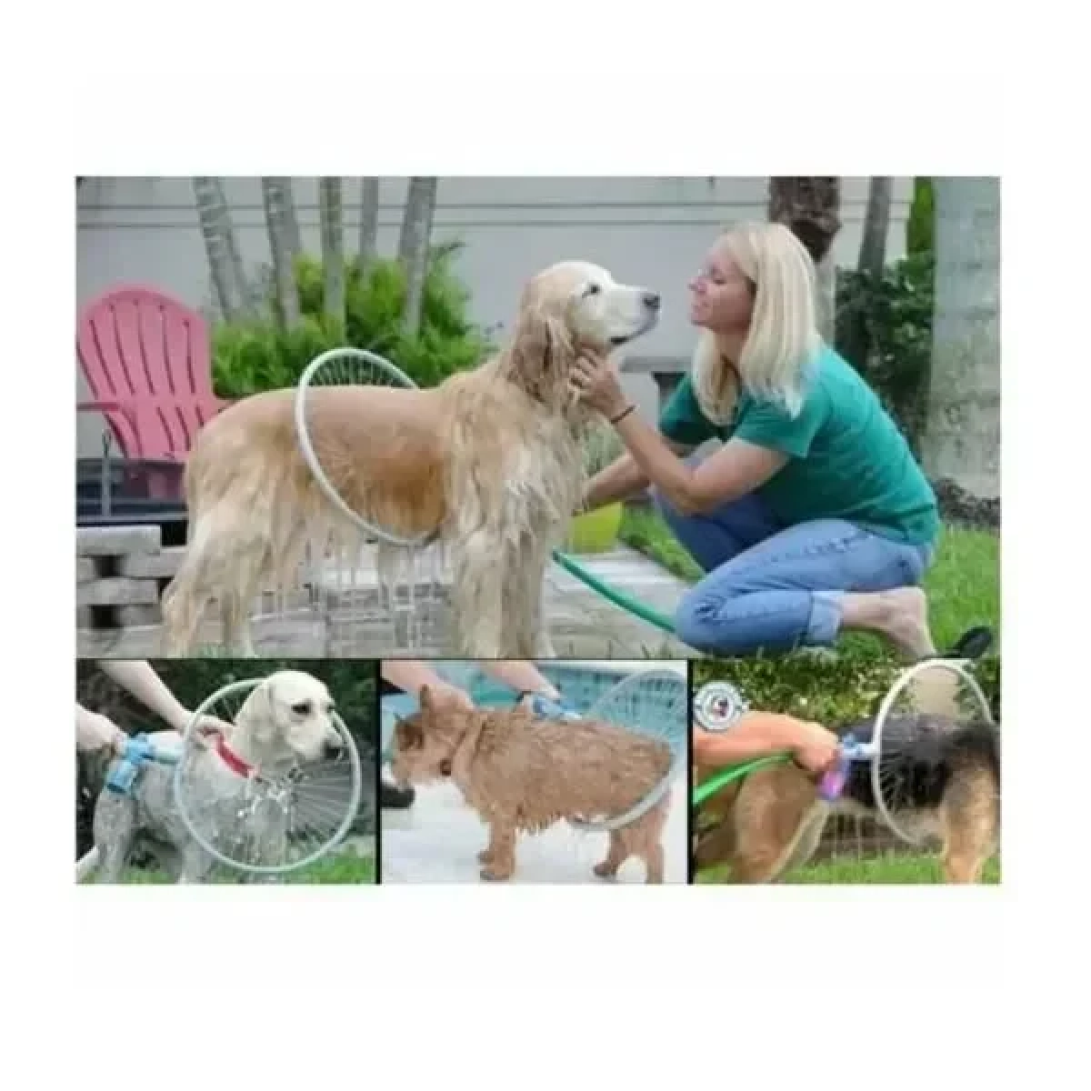 Pet Bath Ring Σύστημα Καθαρισμού Κατοικίδιων