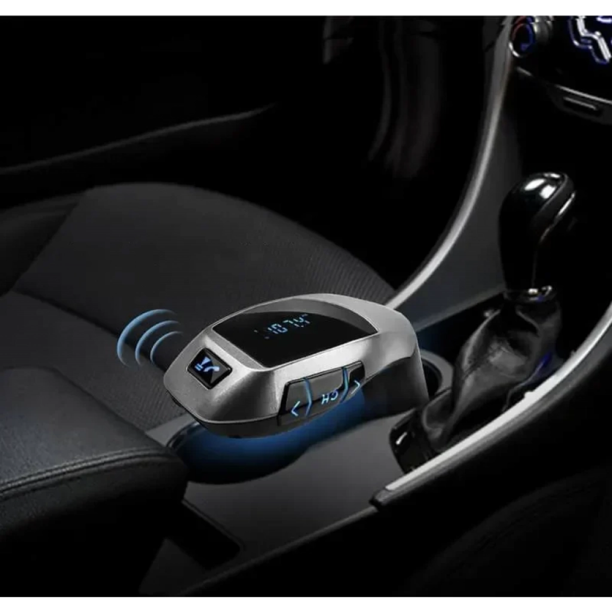 Πομπός Αυτοκινήτου με θύρα USB/SD Car FM Με Χειριστήριο X6 - Image 2