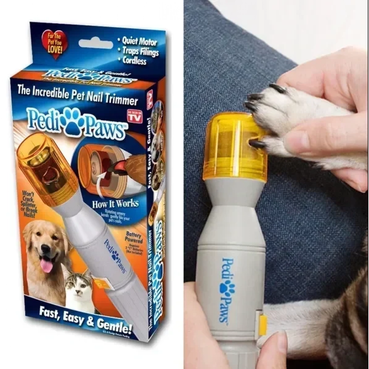 Σύστημα περιποίησης άκρων κατοικιδίων Pedi Paws