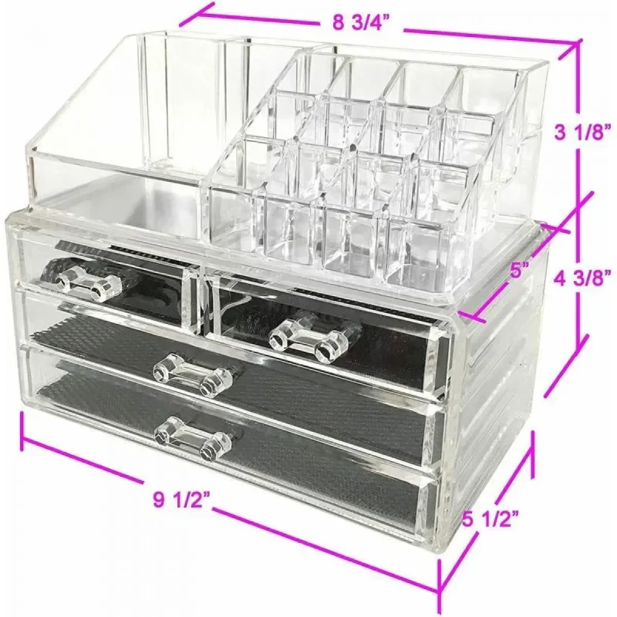 Βάση Οργάνωσης Καλλυντικών Με 4 Συρτάρια Cosmetic Organizer – OEM