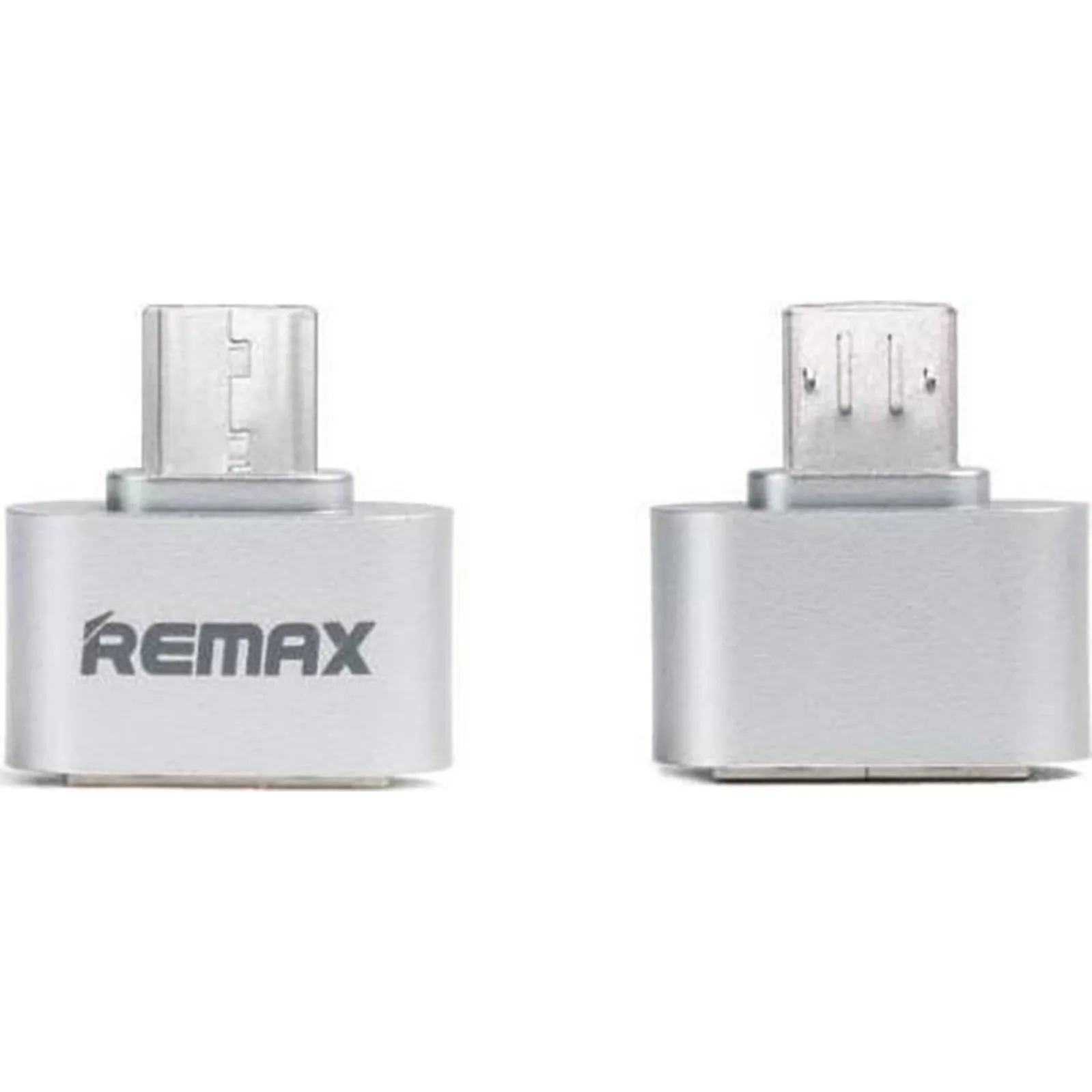 Remax Ra-Otg Αντάπτορας Micro Usb Aρσενικό Σε Usb Θηλυκό Host Otg, Σε Ασημί Χρώμα