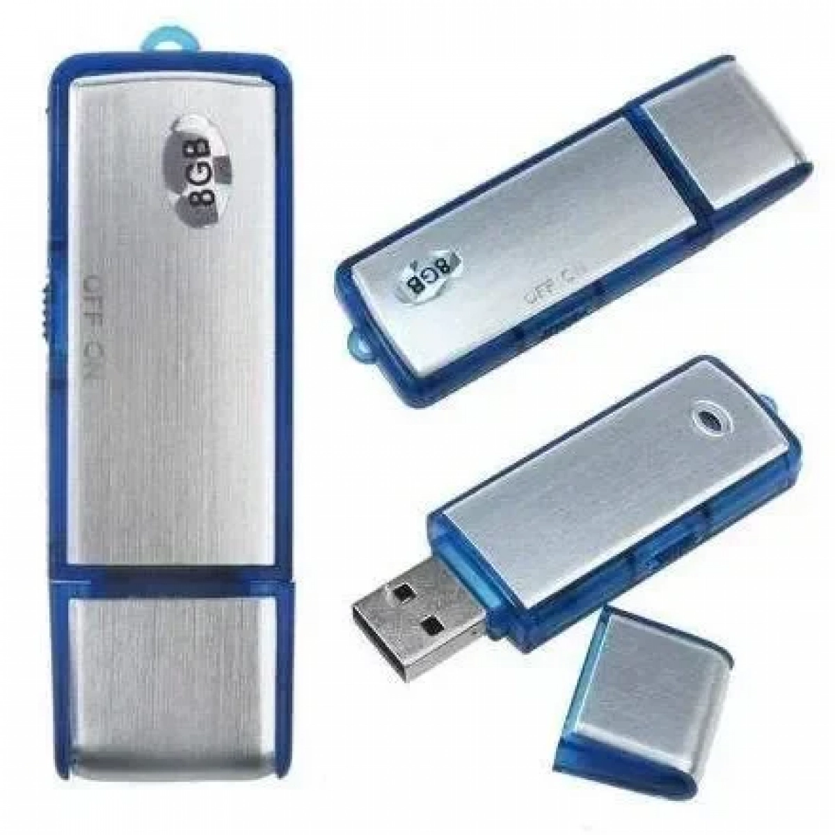 Συσκευή Καταγραφικό Ήχου USB Stick Spy Flash Με Μνήμη 8GB – SK858