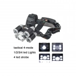 Επαναφορτιζόμενος φακός κεφαλής Must Hunt 5 Led T6