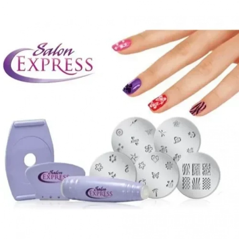 Σετ Διακόσμησης Νυχιών - Salon Express Nail Art Stamping Kit