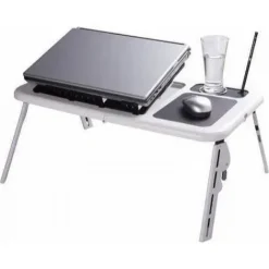 Αναδιπλούμενο Τραπεζάκι για Laptop με 2 Ανεμιστήρες Ψύξης E-Table LD09