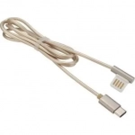 Καλώδιο φόρτισης USB Micro 1m Emperor RC-054m REMAX, σε χρυσό χρώμα