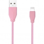 Καλώδιο AWEI CL-981 Usb A to Lightning, σε ροζ χρώμα