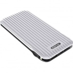 Power Bank Awei P80K 10000mAh, σε ασημί χρώμα