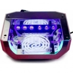 παγγελματικό Φουρνάκι Νυχιών 36W Quick CCFL W-24 για ημιμόνιμο μανικιούρ - πεντικιούρ ροζ χρώμα