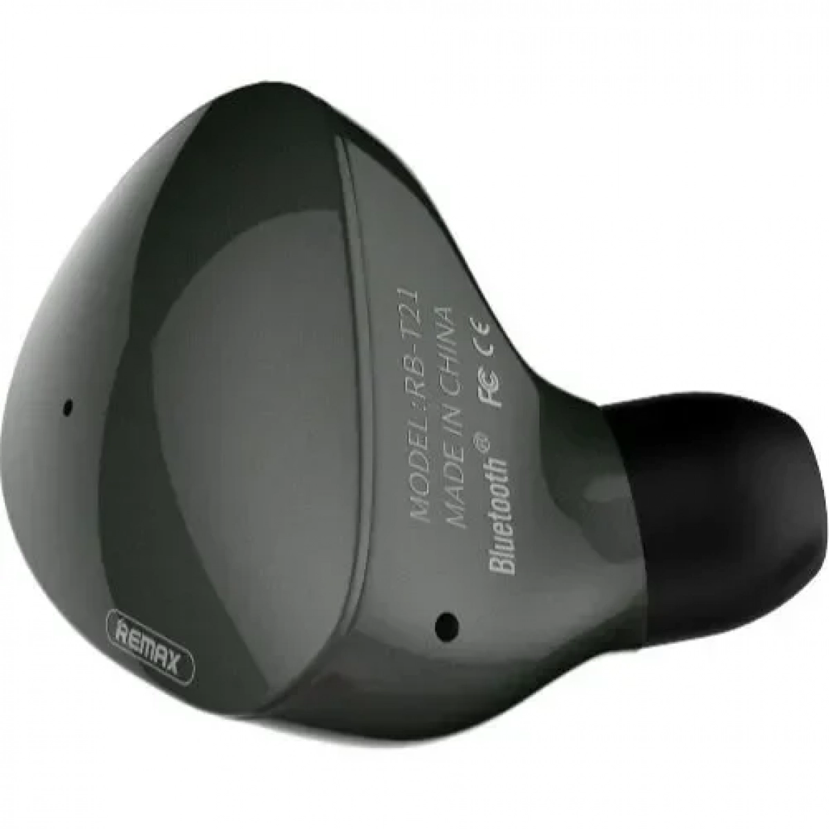 Ακουστικό Bluetooth REMAX T21 Mini, σε μαύρο χρώμα