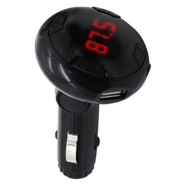Fm Transmitter Αναπτήρα Αυτοκινήτου - Car Q8 Μαύρο