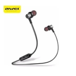 Ακουστικά Bluetooth Wireless Sport Awei B923BL, σε μαύρο χρώμα