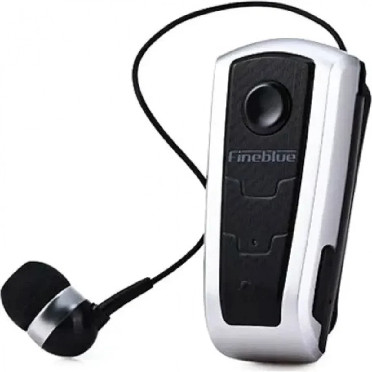 Ασύρματο ακουστικό Bluetooth Fineblue F910, σε ασημί χρώμα