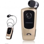 Ακουστικό Bluetoοth Hands Free Fineblue F920, σε χρυσό χρώμα