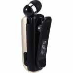 Ακουστικό Bluetoοth Hands Free Fineblue F920, σε χρυσό χρώμα