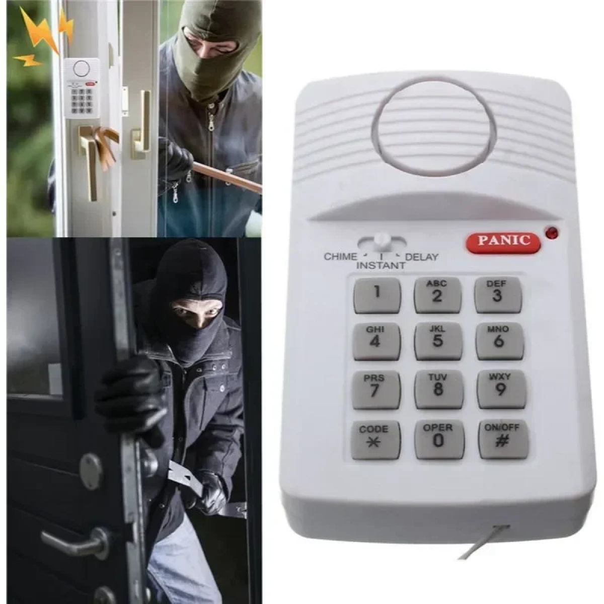 Σύστημα Συναγερμού Secure Pro keypad Alarm System έντασης 110 db - OEM