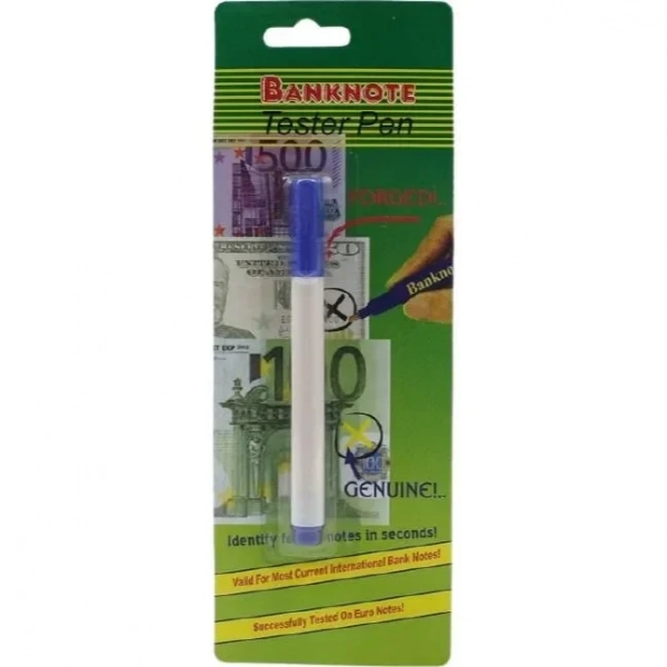 Στυλό Ελέγχου Πλαστών Χαρτονομισμάτων Banknote Tester Pen 0520.024