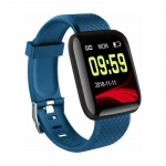 Fitness Smartwatch Activity Tracker 116 Plus, σε μπλε χρώμα