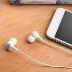 Remax RM-515 Ακουστικά earphone με μικρόφωνο, σε λευκό χρώμα