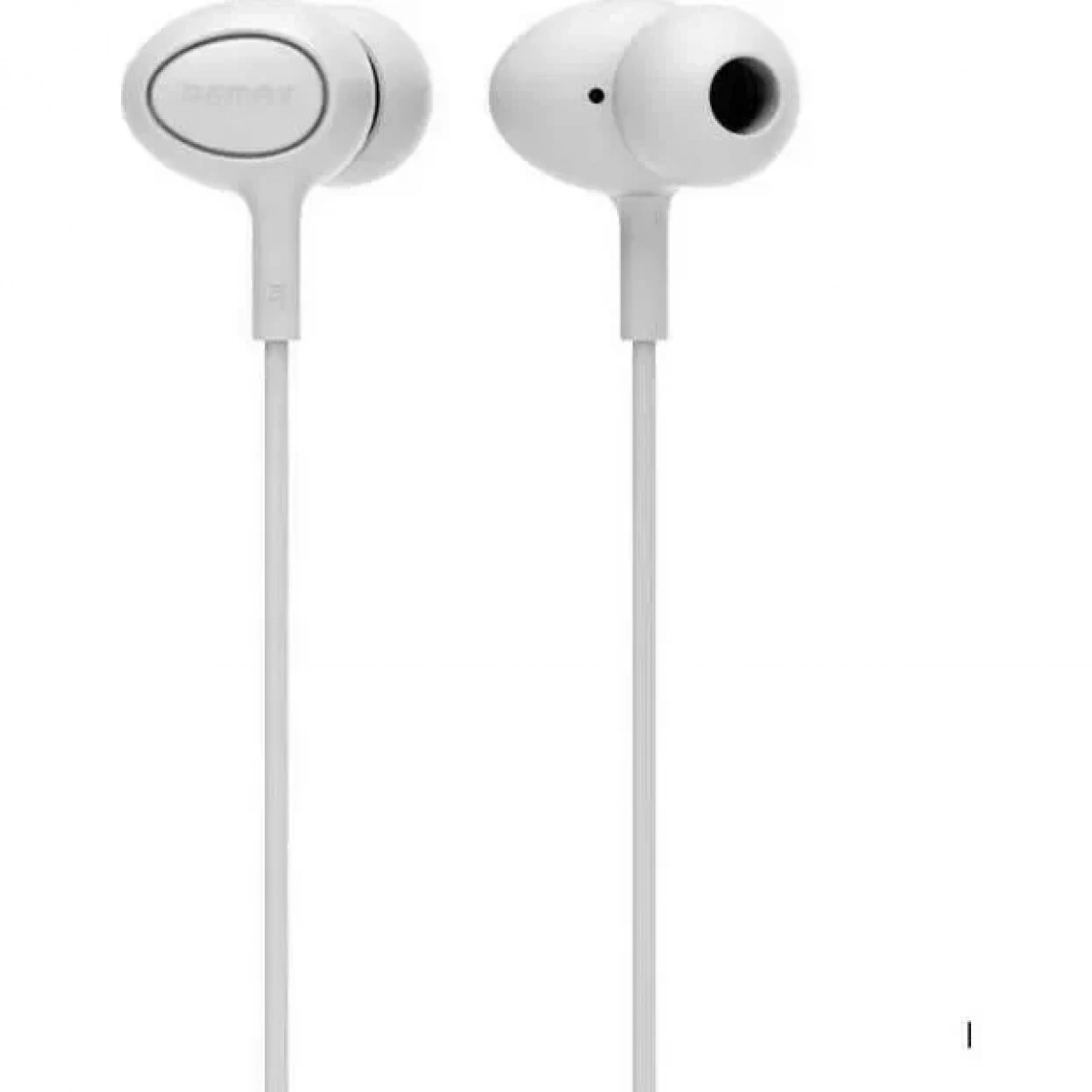 Remax RM-515 Ακουστικά earphone με μικρόφωνο, σε λευκό χρώμα