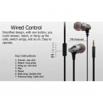 Ακουστικά Handsfree In-Ear Awei ES-860i, σε ασημί χρώμα