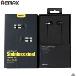 Ακουστικά Remax Earphone RM-565i, σε μαύρο χρώμα