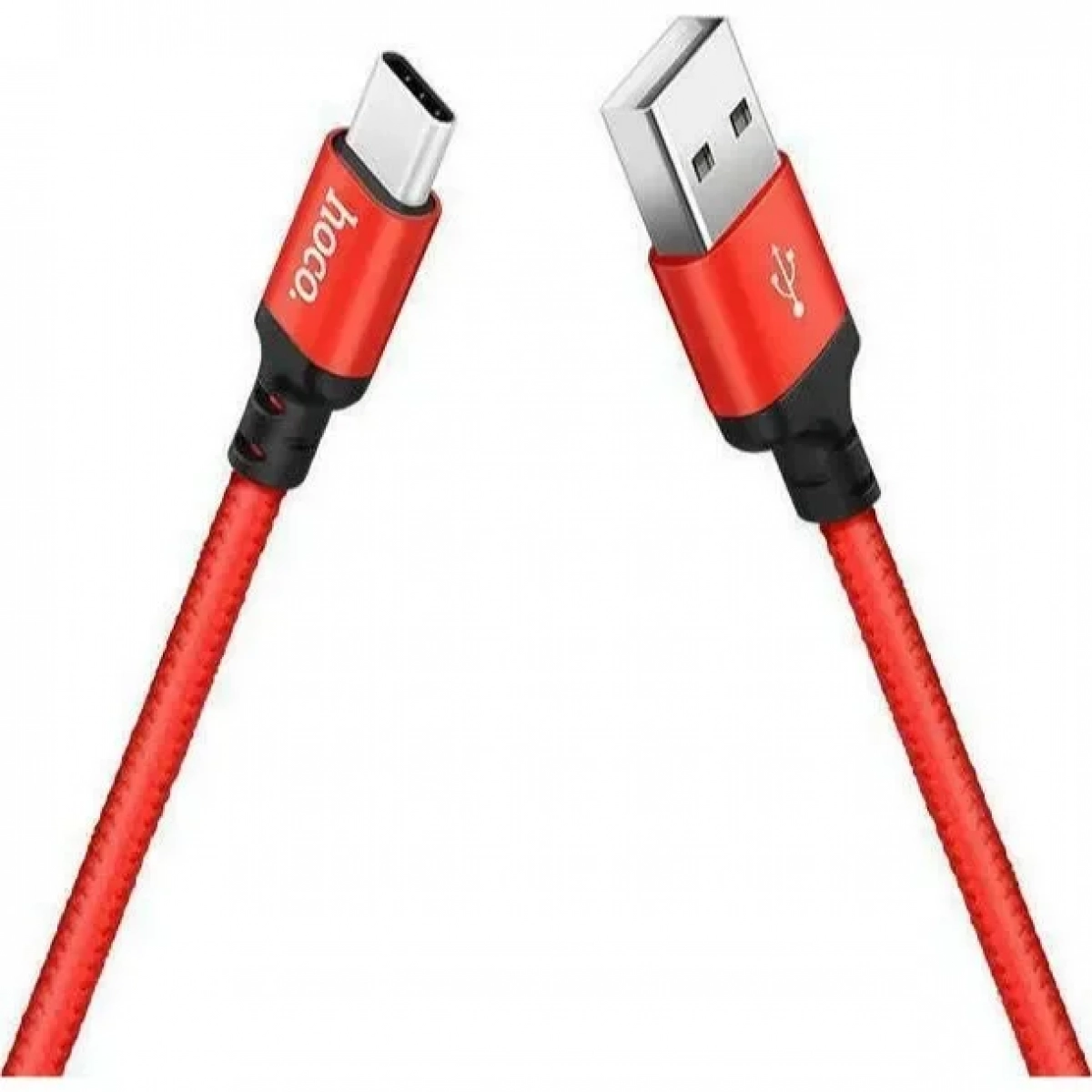 Καλώδιο Hoco X14 Type C to Usb 1m, σε κόκκινο χρώμα
