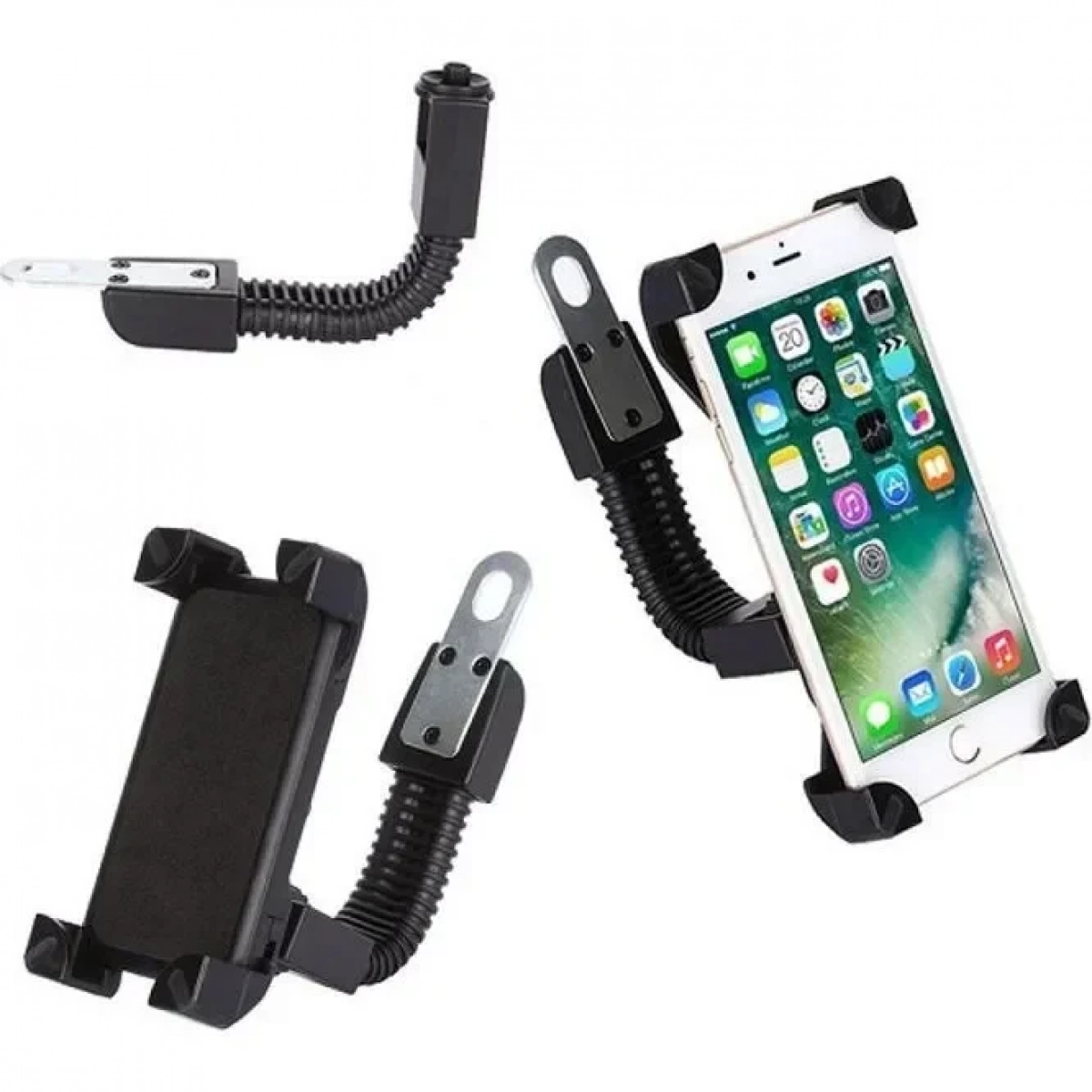 Βάση Στήριξης Για Μοτοσυκλέτα Μέχρι 6.5” – Motorbike Holder, σε μαύρο χρώμα - Image 4