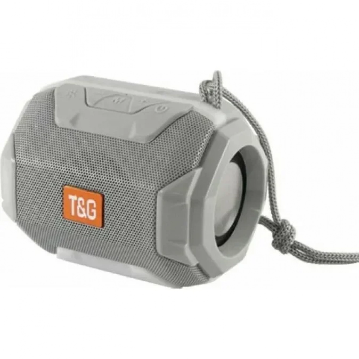 Φορητό Ασύρματο Ηχείο Bluetooth T&G TG162, σε γκρι χρώμα