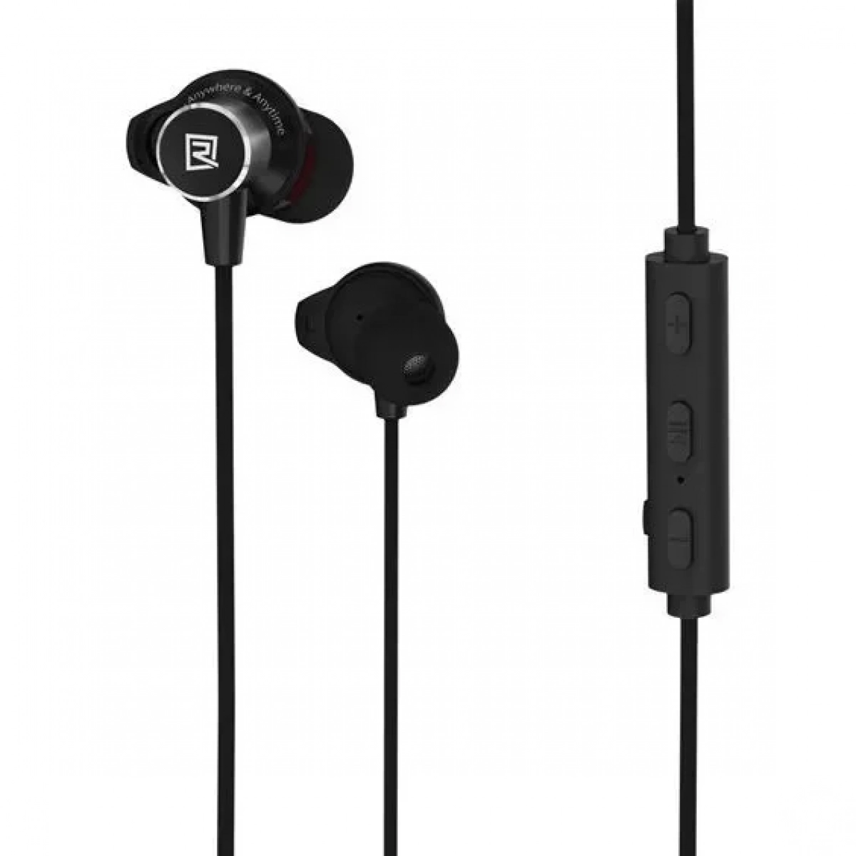 Ασύρματα Bluetooth Ακουστικά Remax RB-S7, σε μαύρο χρώμα