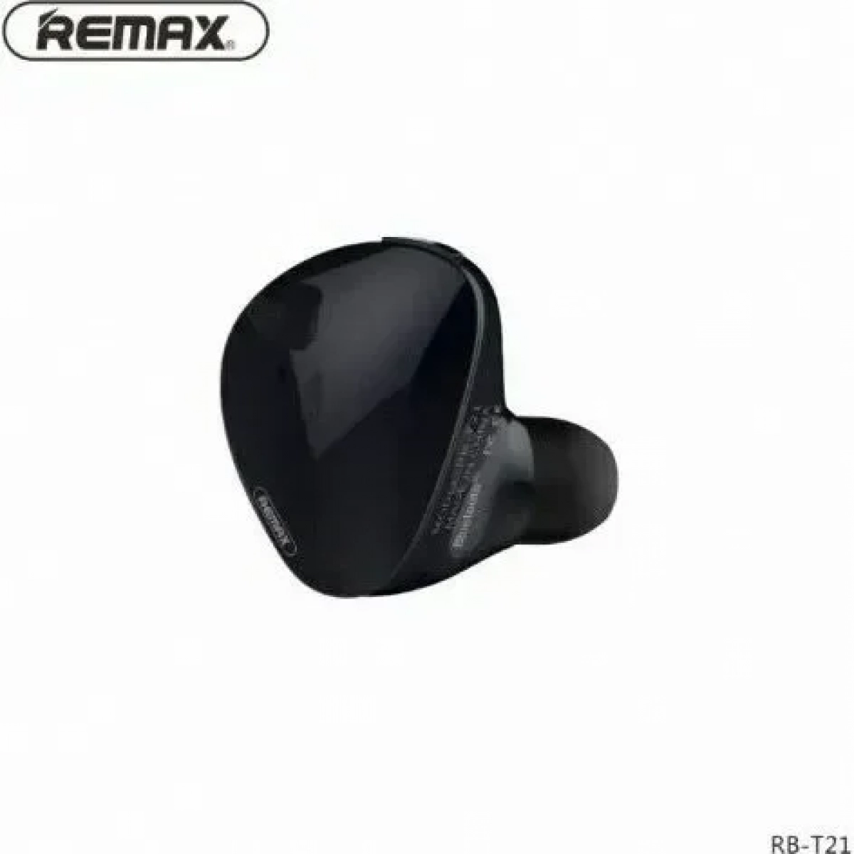 Ακουστικό Bluetooth REMAX T21 Mini, σε μαύρο χρώμα