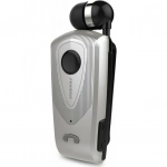 Fineblue bluetooth hands free ακουστικό F930, σε ασημί χρώμα