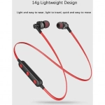 Ακουστικά Bluetooth Awei B990BL, σε μαύρο/κόκκινο χρώμα