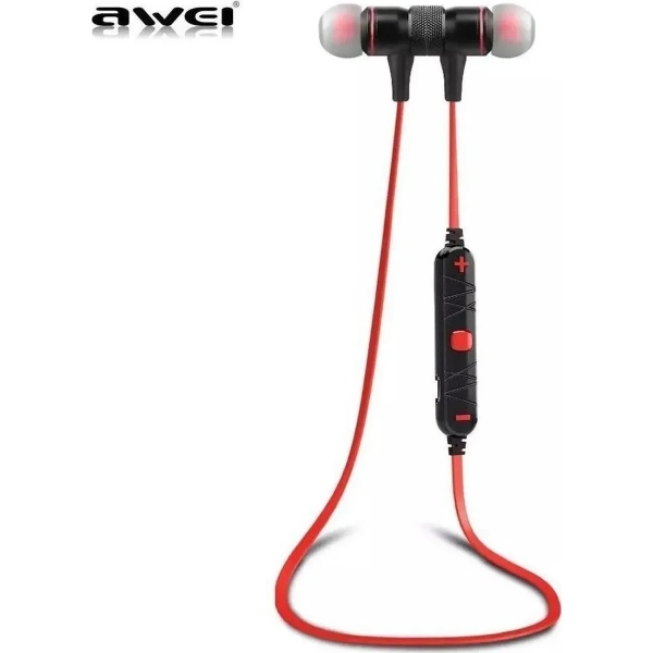 Awei A920BL Sport Bluetooth Headset, σε κόκκινο χρώμα