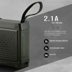 Powerbank Remax RPP-79 Armory Series 10000mAh, σε μαύρο χρώμα