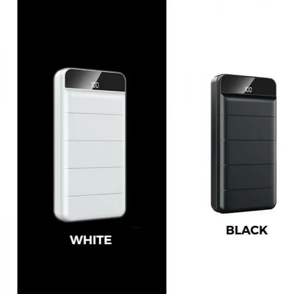 Remax RPP-141 Power Bank 30000mAh led screen, σε λευκό χρώμα