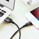 Καλώδιο Hoco X14 για Lightning to Usb 3m, σε μαύρο χρώμα