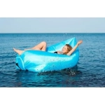 Φουσκωτό Στρώμα & Κάθισμα Ξαπλώστρα Lazy Bag Inflatable Air Sofa 255CM, σε μπλε χρώμα