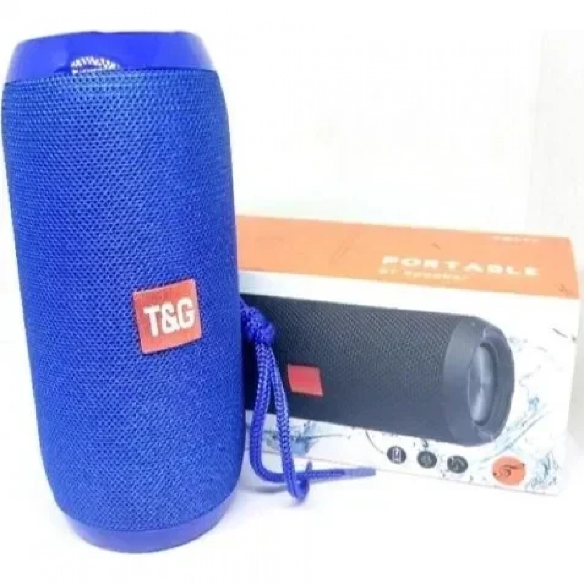 Φορητό Ασύρματο Ηχείο Bluetooth T&G TG-117, σε μπλε χρώμα