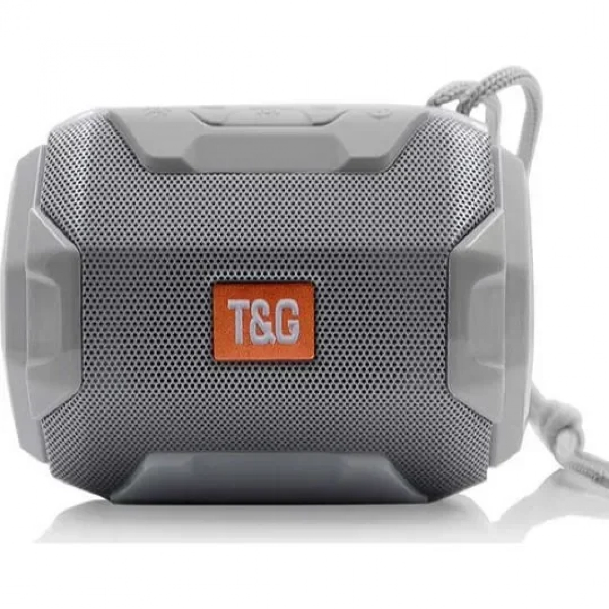 Φορητό Ασύρματο Ηχείο Bluetooth T&G TG162, σε γκρι χρώμα