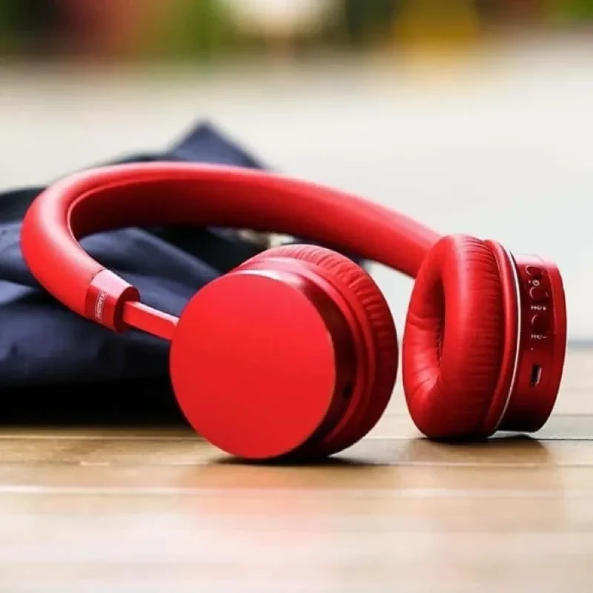 Ακουστικά Remax Bluetooth Headset RB-520 HB σε κόκκινο χρώμα
