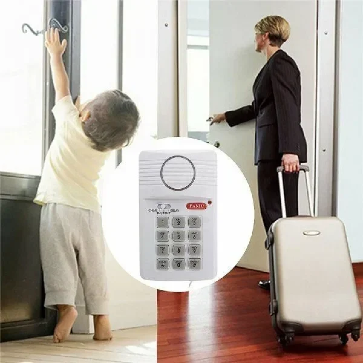 Σύστημα Συναγερμού Secure Pro keypad Alarm System έντασης 110 db - OEM