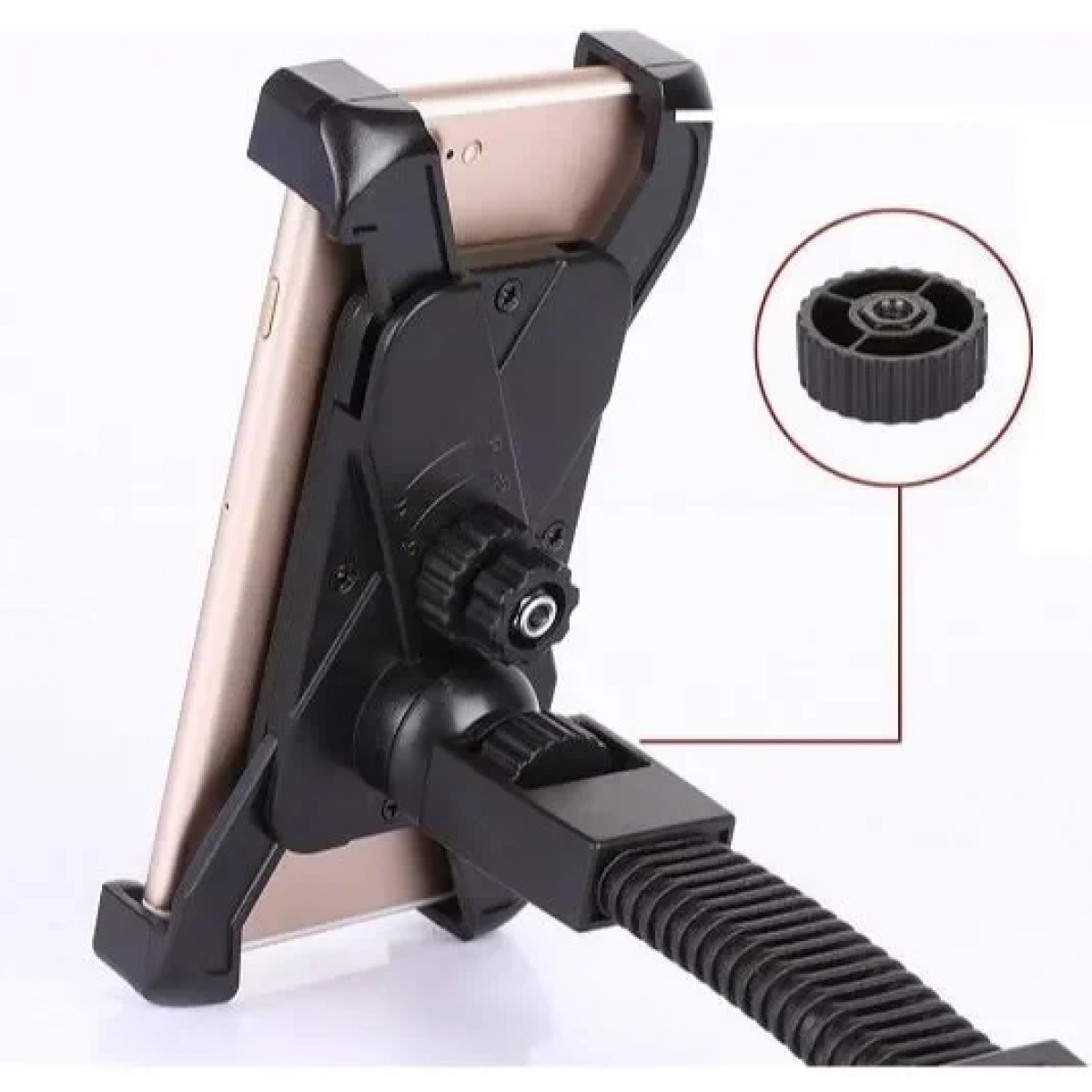 Βάση Στήριξης Για Μοτοσυκλέτα Μέχρι 6.5” – Motorbike Holder, σε μαύρο χρώμα