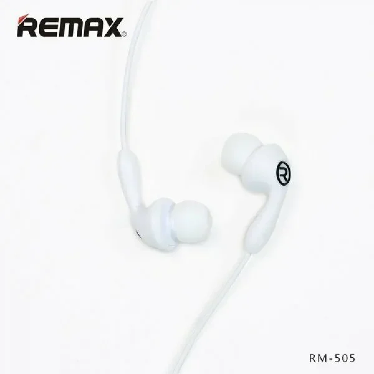 Remax RM-505 Ακουστικά earphone με μικρόφωνο, σε λευκό χρώμα