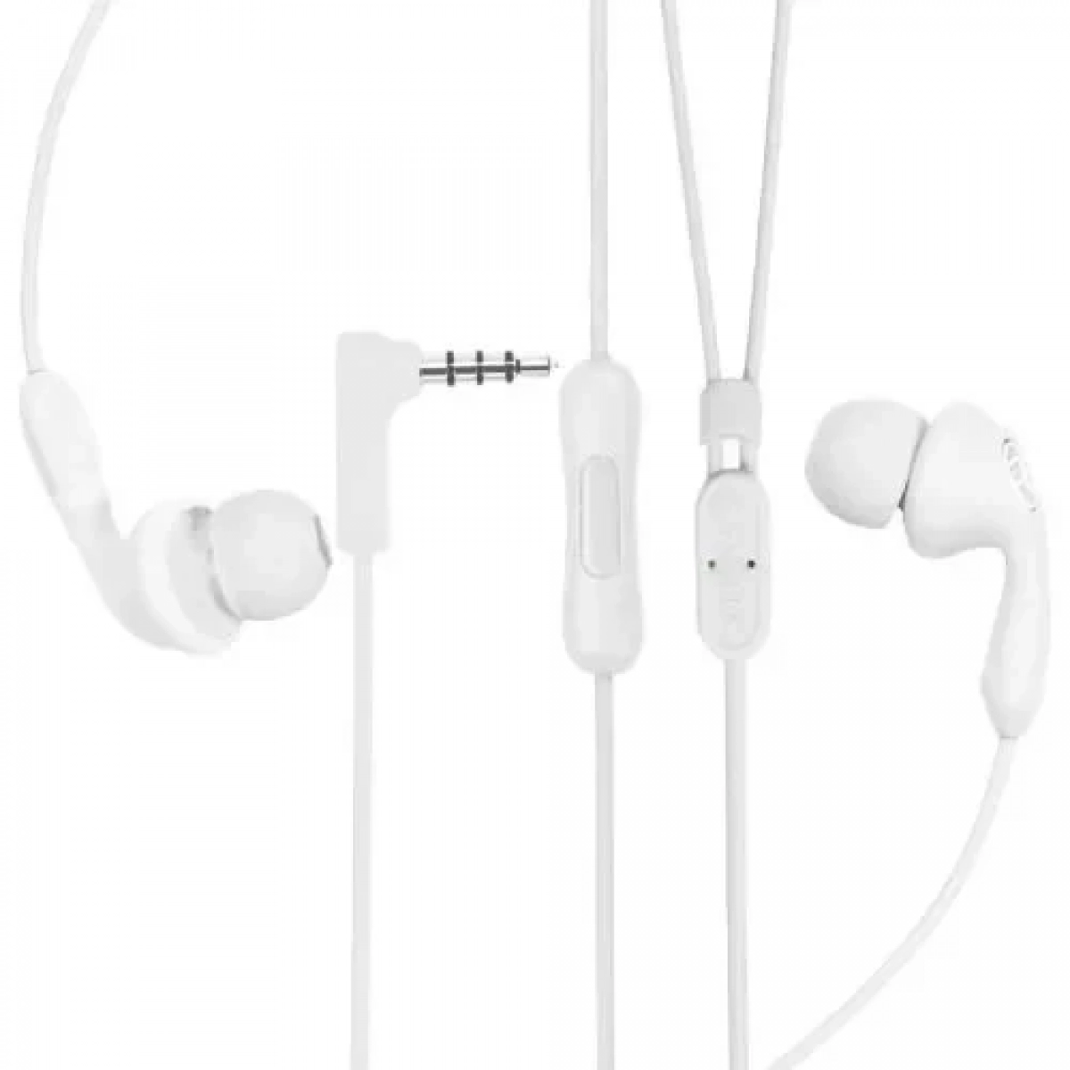 Remax RM-505 Ακουστικά earphone με μικρόφωνο, σε λευκό χρώμα