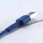 Καλώδιο Φόρτισης Remax Armor Series RC-116m για Micro Usb 1m, σε μπλε χρώμα