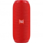 Φορητό Ασύρματο Ηχείο Bluetooth T&G TG-117, σε κόκκινο χρώμα