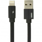Καλώδιο Φόρτισης Remax RC-094i Kerolla 2.1A 1m για lightning, σε μαύρο χρώμα